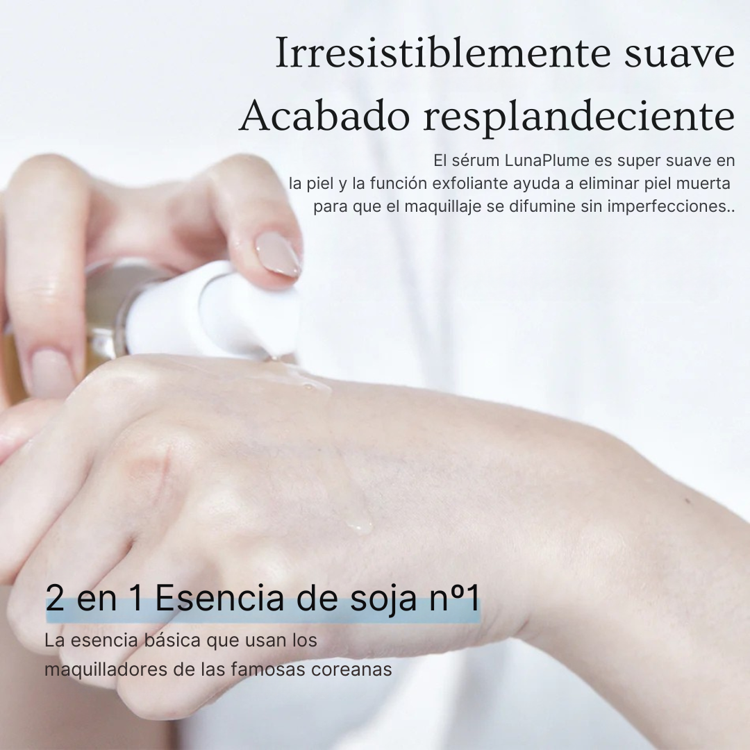 Sérum hidratante y exfoliante