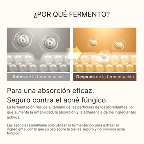 Sérum hidratante y exfoliante