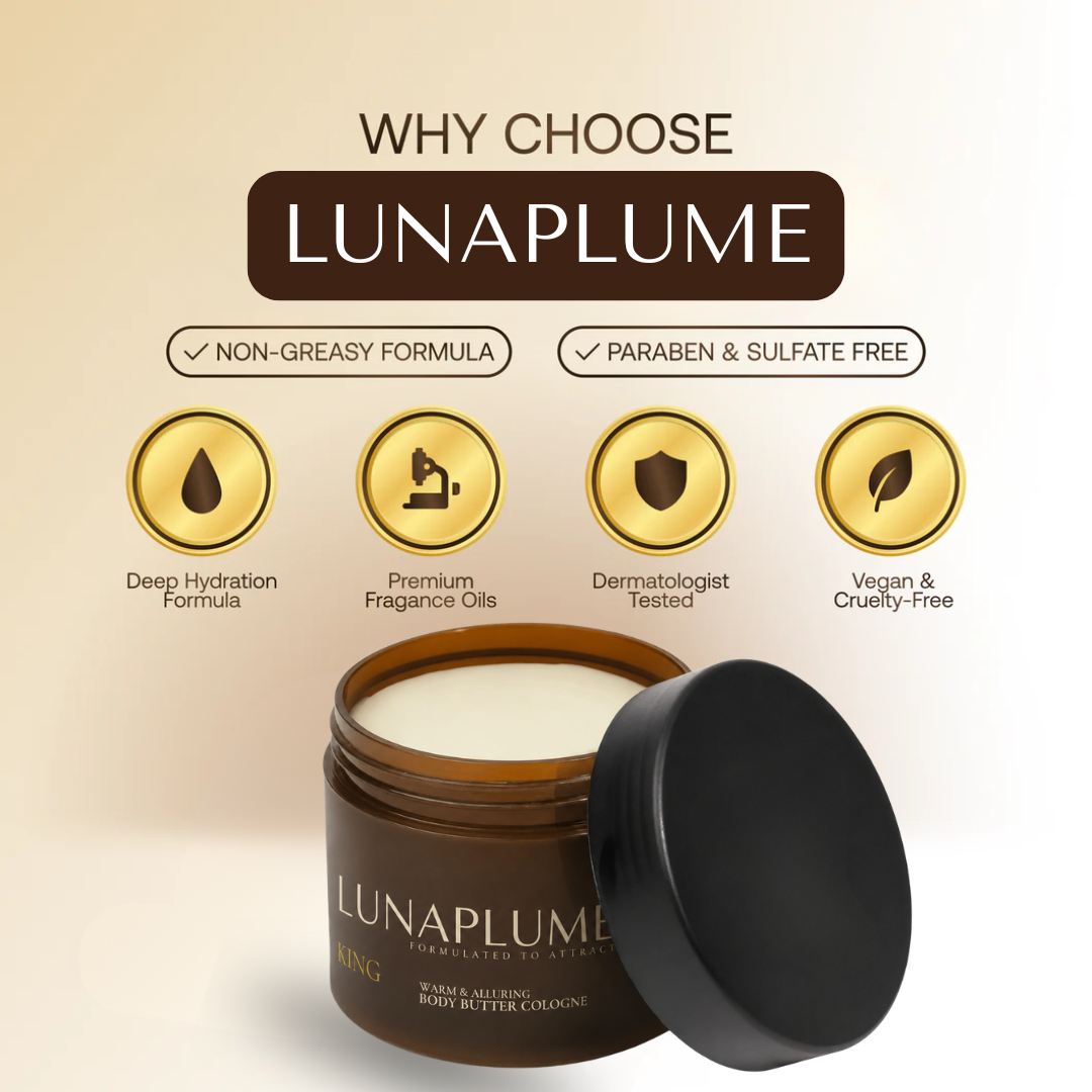 King Body Butter Cologne - Warm and Sensual