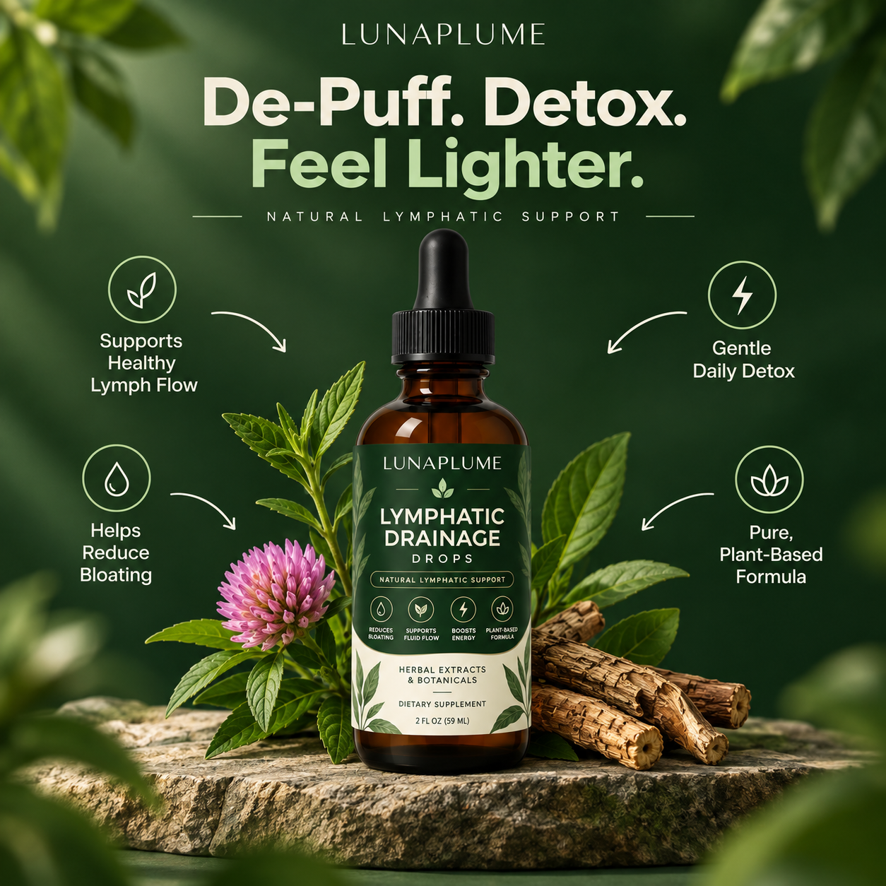 Organic Lymphatic Drainage Drops