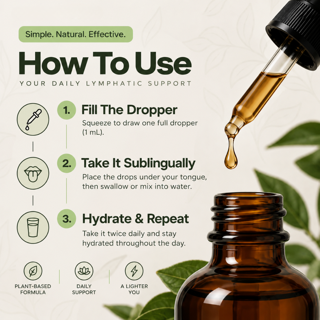 Organic Lymphatic Drainage Drops