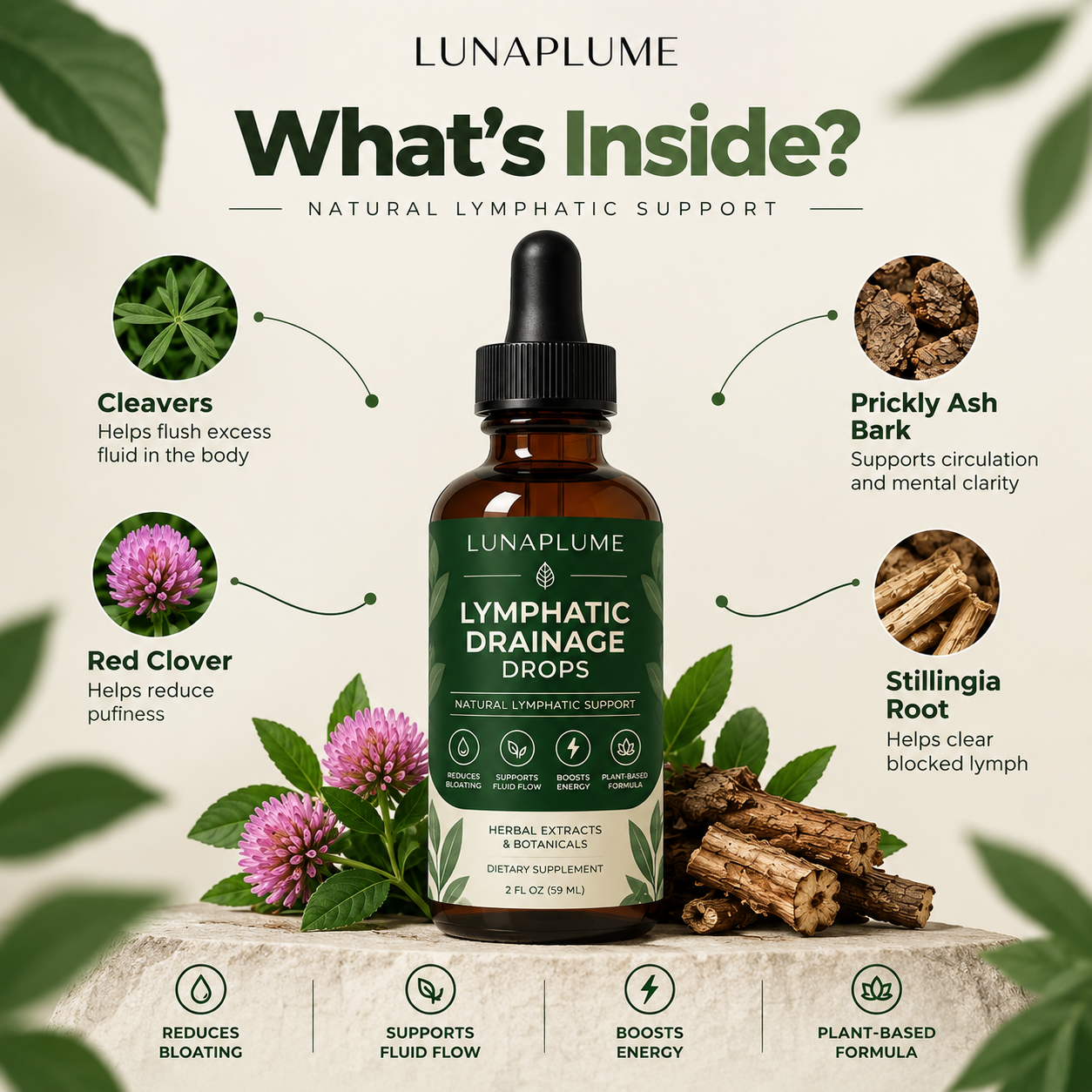 Organic Lymphatic Drainage Drops
